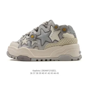 Kaalixto Star Chunky Sole Fashion Sneakers Unisex Shoes