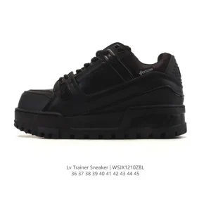 Louis Vuitton Trainer Sneaker Low Fashion Thick Sole Shoes