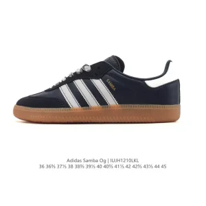 Adidas Originals Samba Og Shoes Classic Leather Sneakers White T-toe