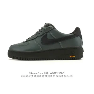 Nike Air Force 1 '07 Low White Leather Casual Sneakers