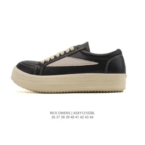 Rick Owens Chunky Lace-Up Low-Top Sneakers Vintage Streetwear