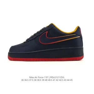 Nike Air Force 1 07 Low White Leather Sneakers for Men and Women