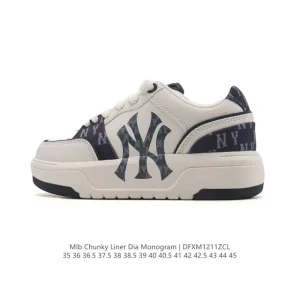 MLB Chunky Liner Mid Retro Street Youth Sneakers