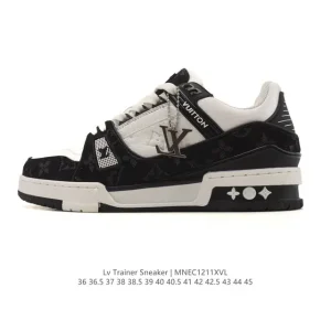 Louis Vuitton Trainer Sneaker Low Men's Fashion Luxury Shoes