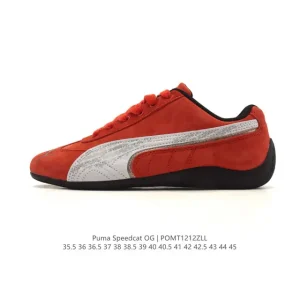 PUMA Speedcat OG Racing Shoes Vintage Leather Low Top Retro Sneakers
