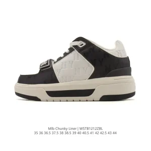 MLB Chunky Liner Mid Retro Streetwear High-Top Sneakers
