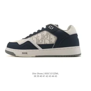 Dior J'Adior Men's White Leather Thick Sole Sneakers Spring 2020
