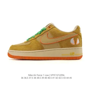 Nike Air Force 1 Low 07 White Leather Sneakers for Men and Women