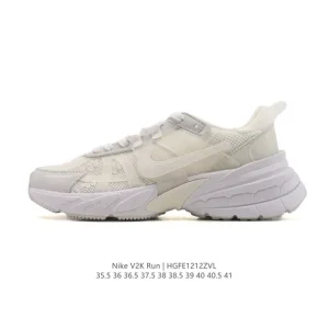 Nike V2K Run Retro Running Shoes with TPU Stability and Dual MD Foam