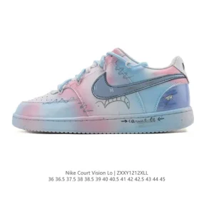 Nike Court Vision Low Retro Basketball Sneakers for Men and Women