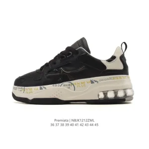 Premiata Steven Low-Top Sneakers - Italian Leather Casual Shoes