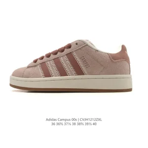 Adidas Campus 00S Retro Bread Shoe with Oversized Design and Cotton Padding