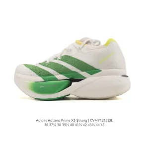 Adidas Adizero Prime X3 Running Shoes with Dual Carbon Plates