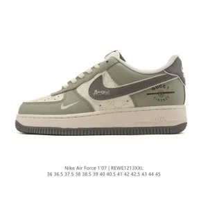 Nike Air Force 1 '07 Low White Leather Sneakers