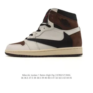 Jordan Air Retro High OG Black White Leather Basketball Shoes
